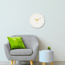 Moonstone Round Marble Wall clock
