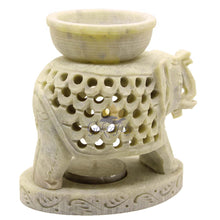 Gokraftly Marble Elephant Aroma Candle Oil Diffuser