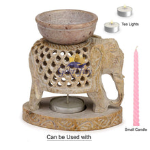 Gokraftly Marble Elephant Aroma Candle Oil Diffuser