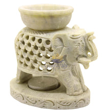 Gokraftly Marble Elephant Aroma Candle Oil Diffuser