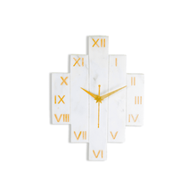 Gokraftly White Timeless Marble Aesthetics | Classy Wall Clock | Certificate of Authenticity