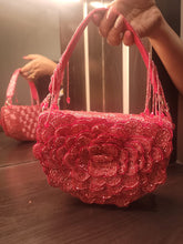 Luxury Rose Hot Pink Flap Bag | Touhfey by Gokraftly