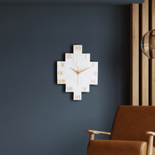 Gokraftly White Timeless Marble Aesthetics | Classy Wall Clock | Certificate of Authenticity